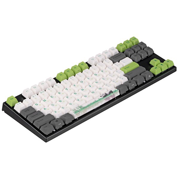 Varmilo MA87M V2 Panda R2, EC Sakura V2, Wired, LED, USB, Gaming Keyboard