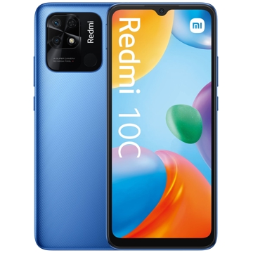 მობილური ტელეფონი Xiaomi Redmi 10C, Global Version, 4GB, 128GB, Dual Sim, Ocean Blue