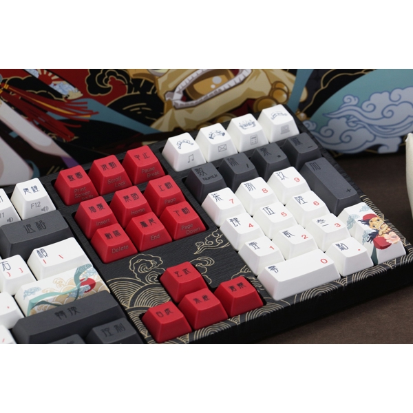 კლავიატურა Varmilo MA108M V2 Peking Opera, EC Daisy V2, Wired, LED, USB, Gaming Keyboard