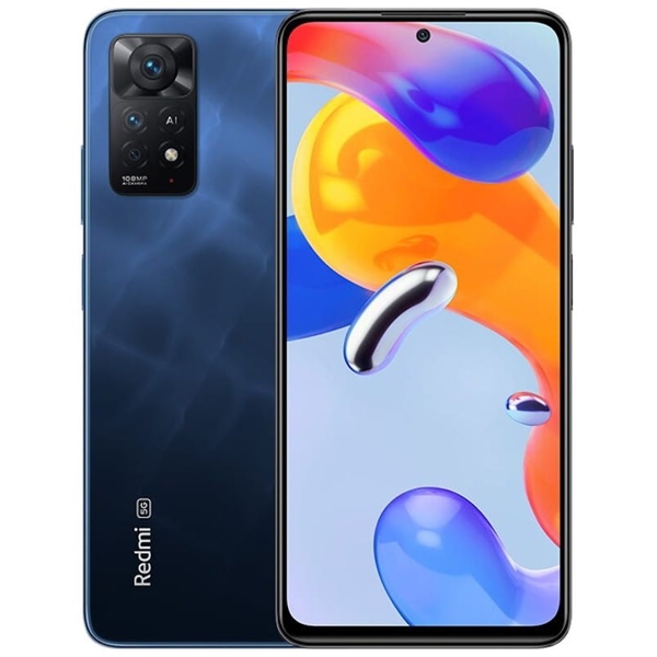 მობილური ტელეფონი Xiaomi Redmi Note 11 Pro 5G, Global Version, 8GB, 128GB, Dual Sim, Atlantic Blue