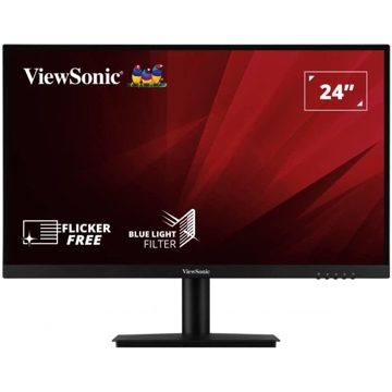 მონიტორი Viewsonic VA2405-H, 23,6" Gaming Monitor, FHD, LED, VA, HDMI, VGA, Black