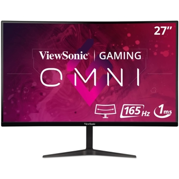 მონიტორი Viewsonic VX2718-PC-MHD, 27" Gaming Monitor, FHD, LED, VA, HDMI, Black