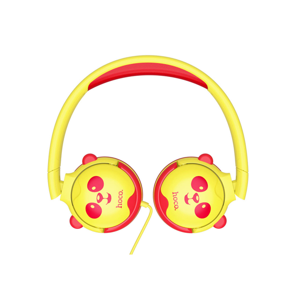 ყურსასმენი Hoco W31 Children Headset, Wired, 3.5mm, Yellow