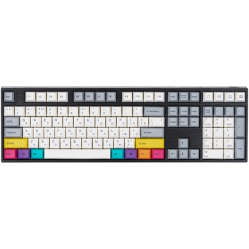 კლავიატურა Varmilo MA108M V2 CMYK, EC Rose V2, Wired, LED, USB, Gaming Keyboard