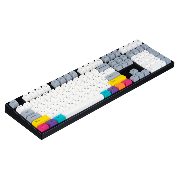 კლავიატურა Varmilo MA108M V2 CMYK, EC Rose V2, Wired, LED, USB, Gaming Keyboard