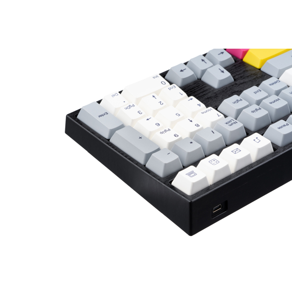 კლავიატურა Varmilo MA108M V2 CMYK, EC Rose V2, Wired, LED, USB, Gaming Keyboard