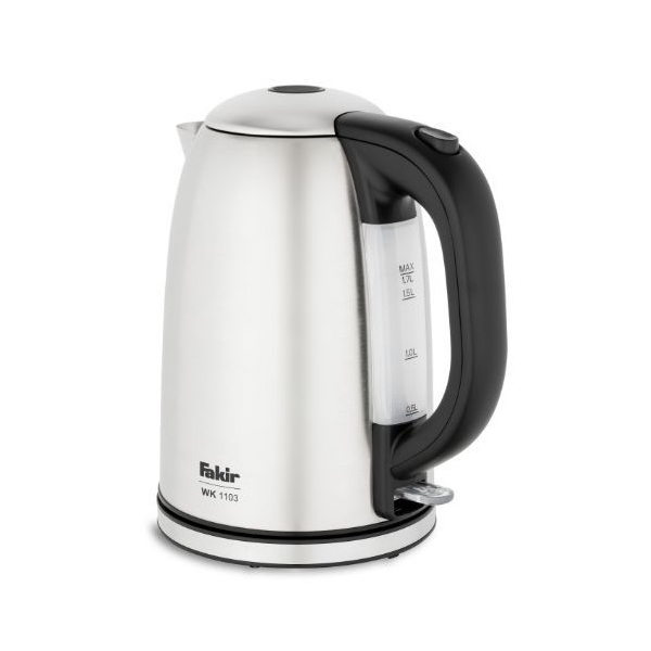 ელექტრო ჩაიდანი Fakir WK1103, 2200W, 1.7L, Electric Kettle, Silver