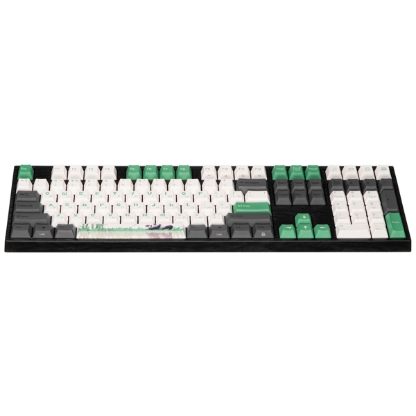 კლავიატურა Varmilo VA108M Panda R2, Cherry MX Red, Wired, LED, USB, Gaming Keyboard