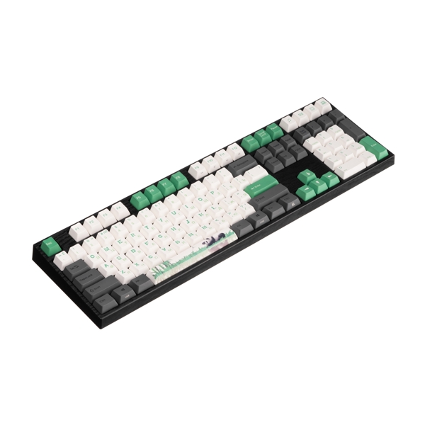 კლავიატურა Varmilo VA108M Panda R2, Cherry MX Red, Wired, LED, USB, Gaming Keyboard