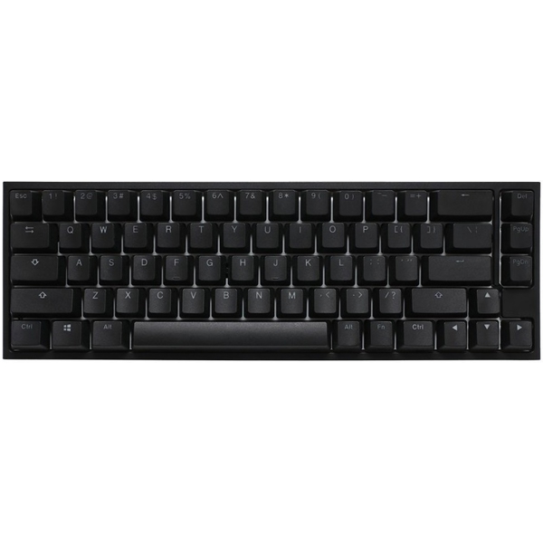 კლავიატურა Ducky One 2 SF, Cherry Black, Wired, RGB, USB, Gaming Keyboard, Black/White