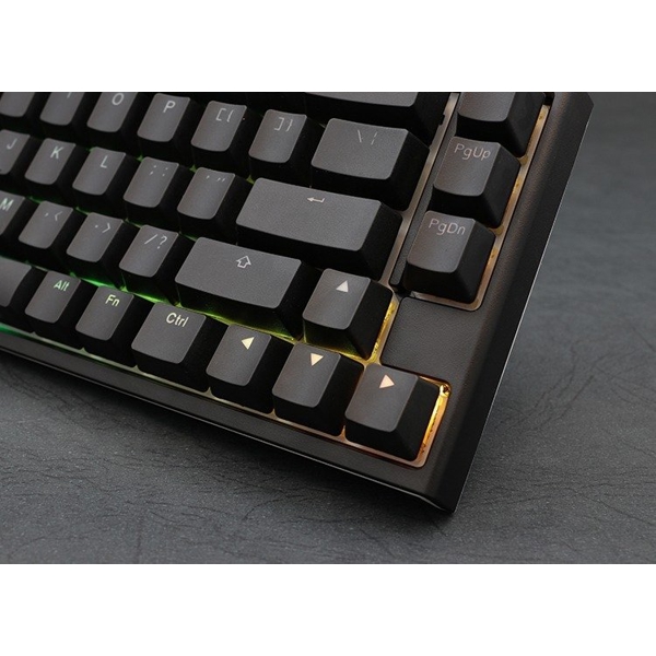 კლავიატურა Ducky One 2 SF, Cherry Black, Wired, RGB, USB, Gaming Keyboard, Black/White