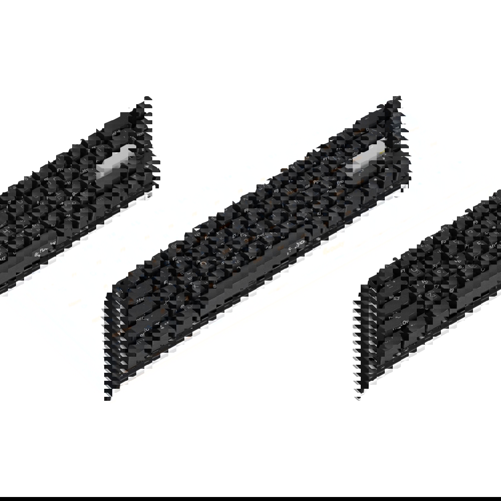 კლავიატურა Ducky One 2 SF, Cherry Silent Red, Wired, RGB, USB, Gaming Keyboard, Black/White