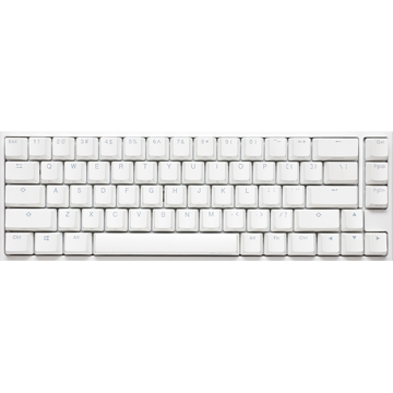 კლავიატურა Ducky One 2 SF, Cherry Black, Wired, RGB, USB, Gaming Keyboard, White