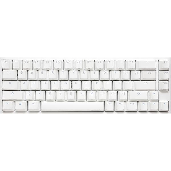 კლავიატურა Ducky One 2 SF, Cherry Black, Wired, RGB, USB, Gaming Keyboard, White