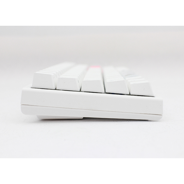 კლავიატურა Ducky One 2 SF, Cherry Silent Red, Wired, RGB, USB, Gaming Keyboard, White