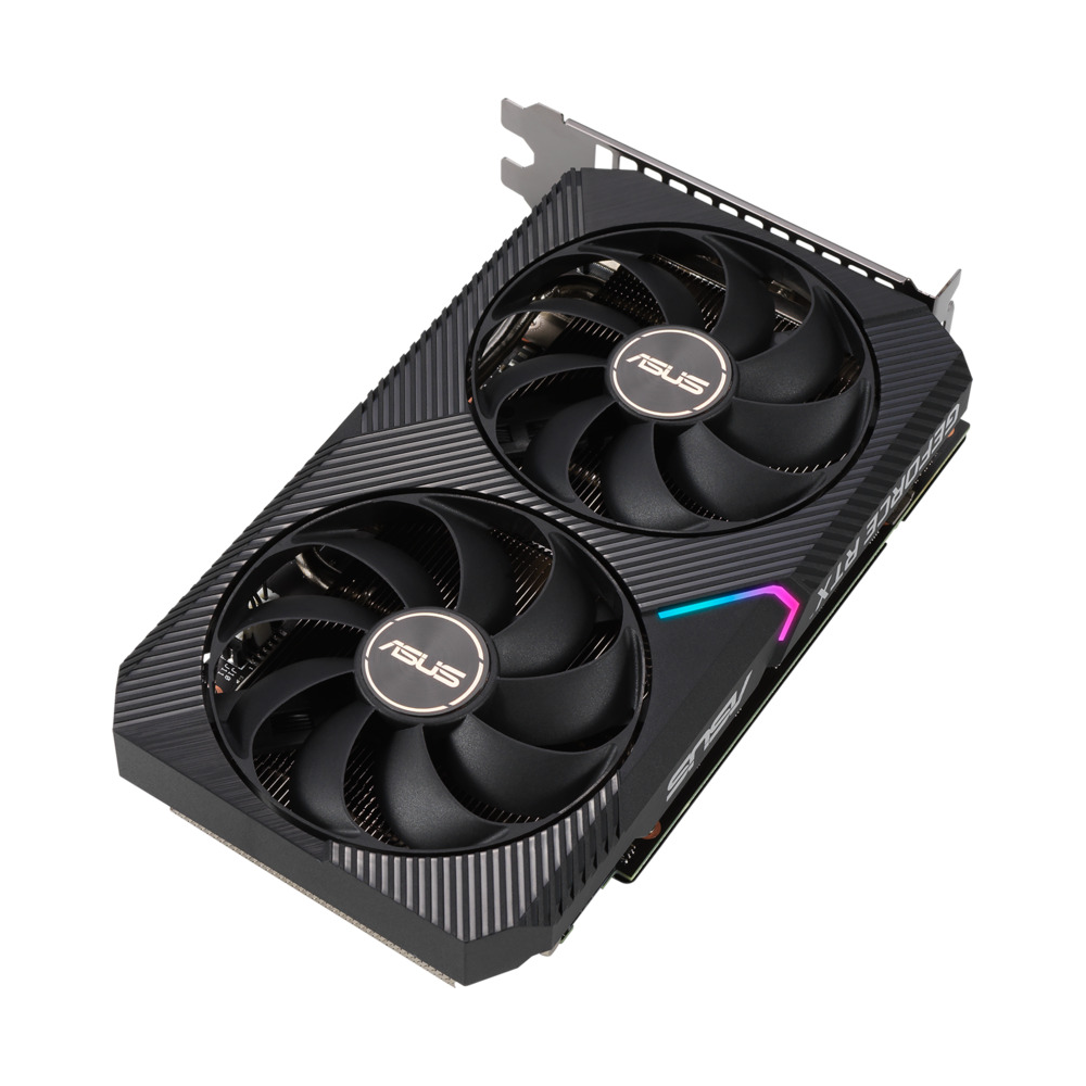ვიდეო დაფა Asus 90YV0FT2-M0NA00 GeForce RTX 3060 Ti Mini, 8GB, 256bit, HDMI, DP, Black