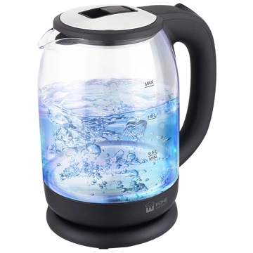 Home Element HE-KT2301, 1800W, 2L, Electric Kettle, Silver