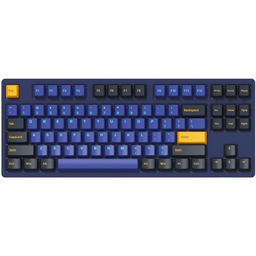 კლავიატურა Akko 3087 Horizon, CS Lavender Purple, Wired, USB-C, Gaming Keyboard, Blue