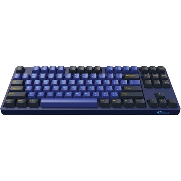 კლავიატურა Akko 3087 Horizon, CS Lavender Purple, Wired, USB-C, Gaming Keyboard, Blue