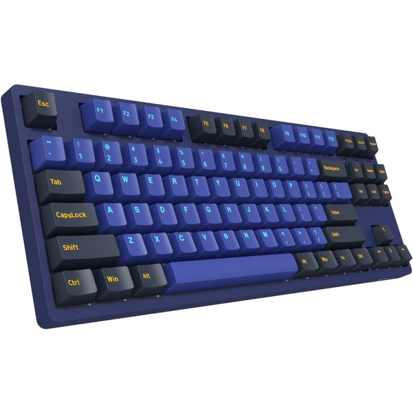 კლავიატურა Akko 3087 Horizon, CS Lavender Purple, Wired, USB-C, Gaming Keyboard, Blue