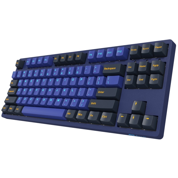 კლავიატურა Akko 3087 Horizon, CS Lavender Purple, Wired, USB-C, Gaming Keyboard, Blue