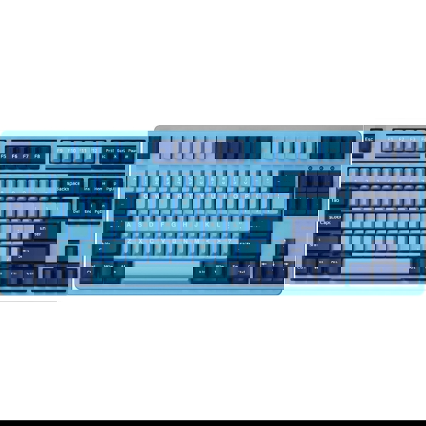 კლავიატურა Akko 3087 Mirror of the Sky, CS Vintage White, Wired, USB-C, Gaming Keyboard, Blue