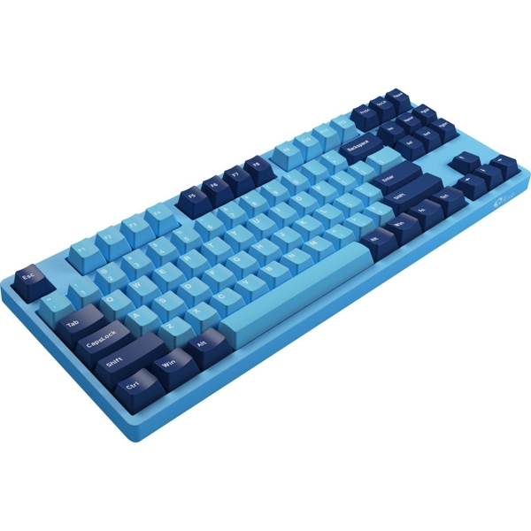 Akko 3087 Mirror of the Sky, Cherry MX Blue, Wired, USB-C, Gaming Keyboard, Blue