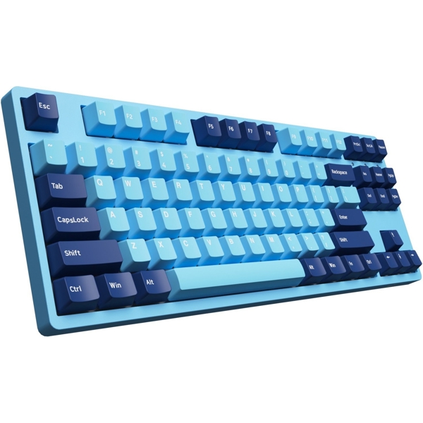 Akko 3087 Mirror of the Sky, Cherry MX Blue, Wired, USB-C, Gaming Keyboard, Blue