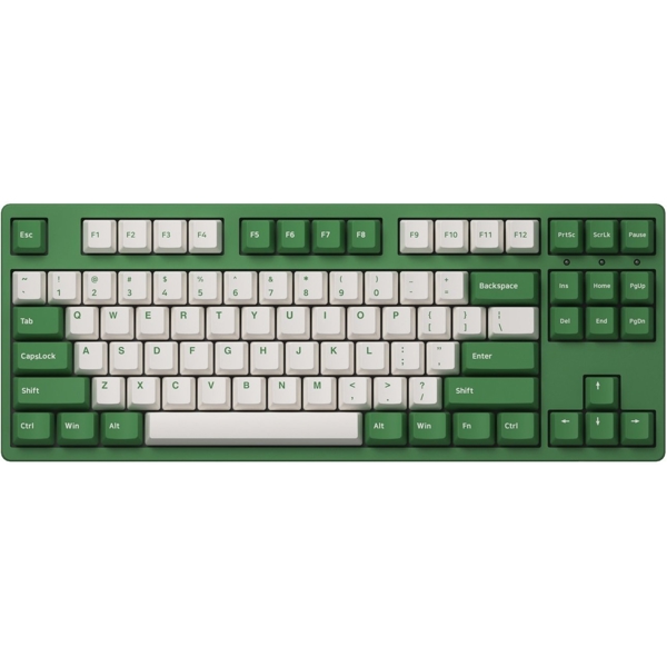 კლავიატურა Akko 3087 Matcha Red Bean, Gateron Pink, Wired, USB-C, Gaming Keyboard, Green