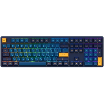 კლავიატურა Akko 5108 Macaw, CS Lavender Purple, Wired, RGB, USB, Gaming Keyboard, Blue