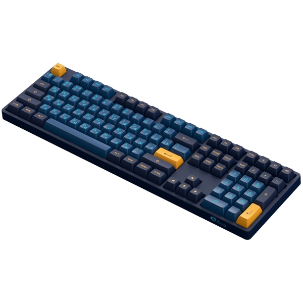 კლავიატურა Akko 5108 Macaw, CS Lavender Purple, Wired, RGB, USB, Gaming Keyboard, Blue