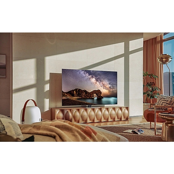 ტელევიზორი Samsung QE55QN85AAUXUA, 55", 4K UHD, Smart TV, HDMI, USB, LAN, CI, Silver