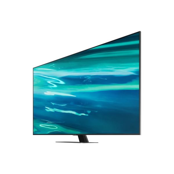 ტელევიზორი Samsung QE55Q80AAUXUA, 55", 4K UHD, Smart TV, HDMI, USB, LAN, CI, Silver