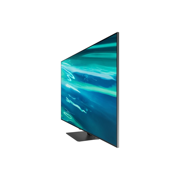 ტელევიზორი Samsung QE55Q80AAUXUA, 55", 4K UHD, Smart TV, HDMI, USB, LAN, CI, Silver