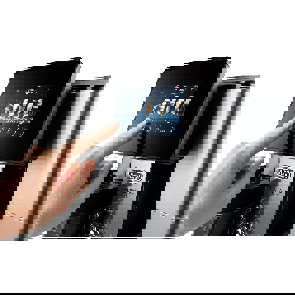 ყავის აპარატი DeLonghi ECAM610.55.SB, 1450W, 2.2L, Coffee Machine, Black/Silver