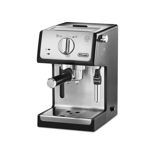 DeLonghi ECP35.31, 1100W, 1.1L, Coffee Machine, Black/Silver