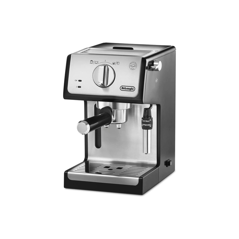 ყავის აპარატი DeLonghi ECP35.31, 1100W, 1.1L, Coffee Machine, Black/Silver