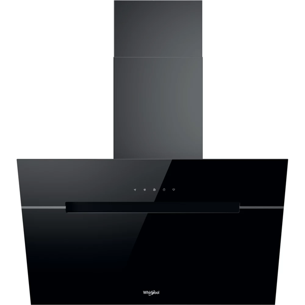 ჩასაშენებელი გამწოვი Whirlpool WHVP 62F LT SK, 470m³/H, Black