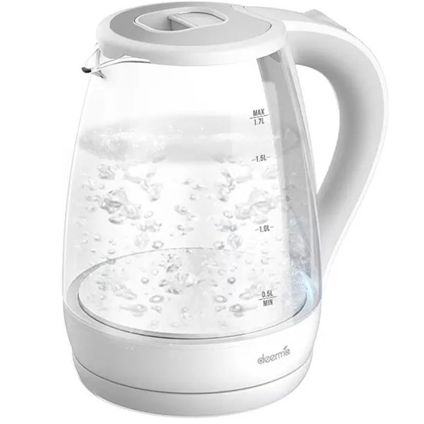 ელექტრო ჩაიდანი Xiaomi Deerma DEM-SH30W, 2200W, 1.7L, Electric Kettle, White