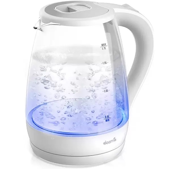 ელექტრო ჩაიდანი Xiaomi Deerma DEM-SH30W, 2200W, 1.7L, Electric Kettle, White