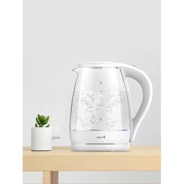 ელექტრო ჩაიდანი Xiaomi Deerma DEM-SH30W, 2200W, 1.7L, Electric Kettle, White