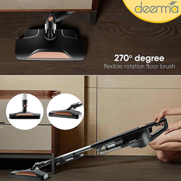 მტვერსასრუტი Xiaomi Deerma DX600, 600W, 0.8L, Vacuum Cleaner, Black