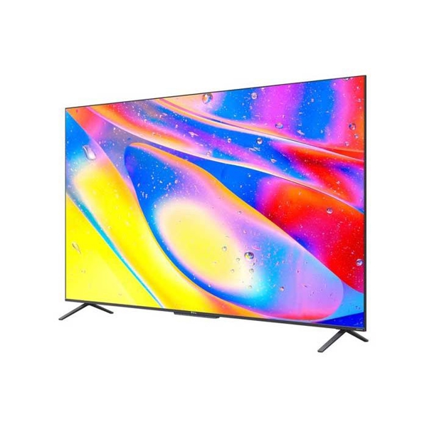 ტელევიზორი TCL 43P735/R51MPS1-EU, 43", UHD, Smart TV, HDMI, USB, RF, CI, Wifi, Black/Silver