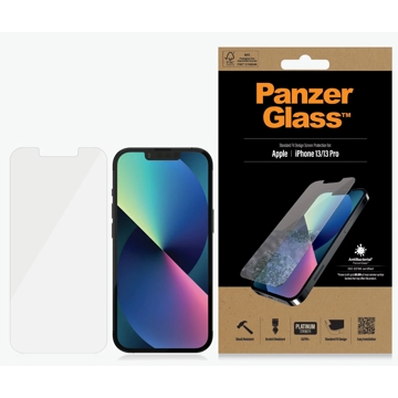 ეკრანის დამცავი PanzerGlass 2742 Screen Protector for iPhone 13 and 13 Pro with Antibacterial Coating