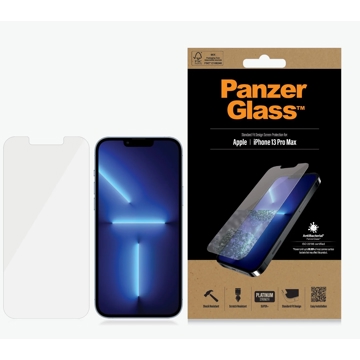 ეკრანის დამცავი PanzerGlass 2743 Screen Protector For iPhone 13 Pro Max with Antibacterial Coating