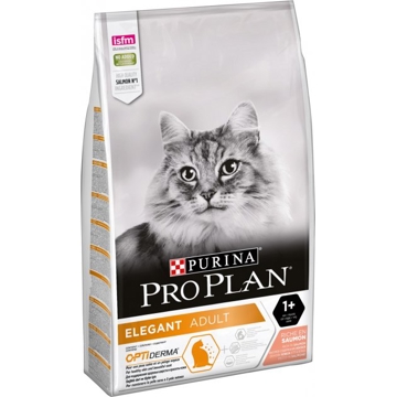 კატის საკვები ProPlan 7613036529235 Adult Cats, Elegant, Sensitive Skin, Salmon, 10Kg