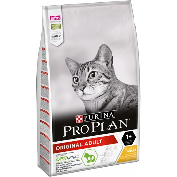 კატის საკვები ProPlan 7613036508032 Adult Cats, Original, Kidney Health, Chicken, 10Kg