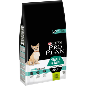 ძაღლის საკვები ProPlan 7613035227514 Adult Dogs, Small&Mini, Sensitive Digestion, Lamb, 7Kg