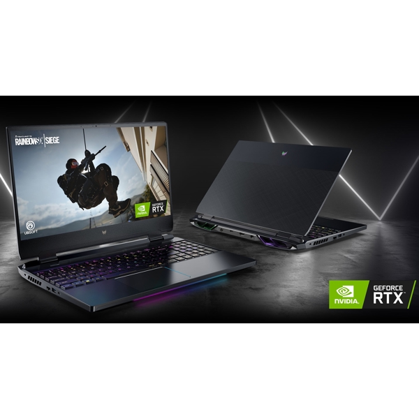 ნოუთბუქი Acer NH.QGPER.002 Predator Helios 300, 15.6", i7-12700H, 16GB, 512GB SSD, RTX3060 6GB, Shale Black