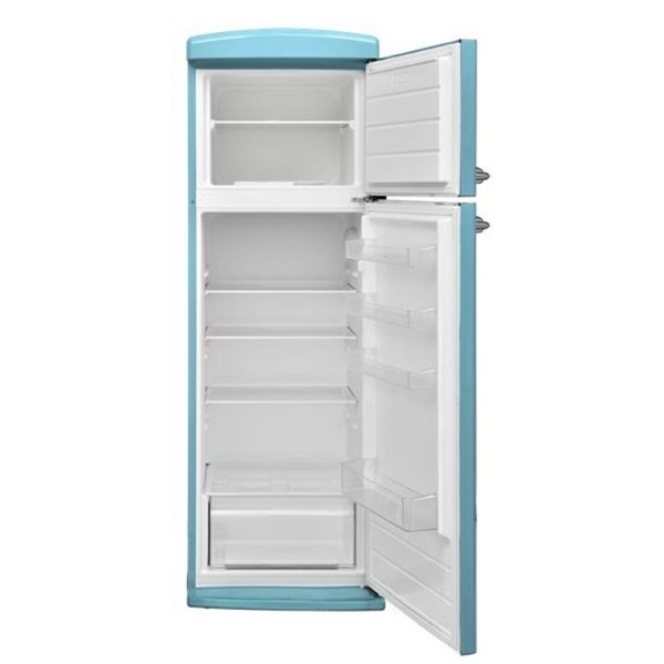 Vestel RS455TFR3, 313L, A+, Refrigerator, Blue